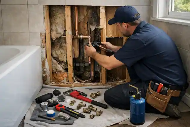 Grants to Fix Hidden Bathroom Leaks Behind Walls